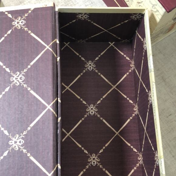 NEW! 3-Pc Wine Themed Nesting Home Decor or Gift Boxes - Picture 13 of 15